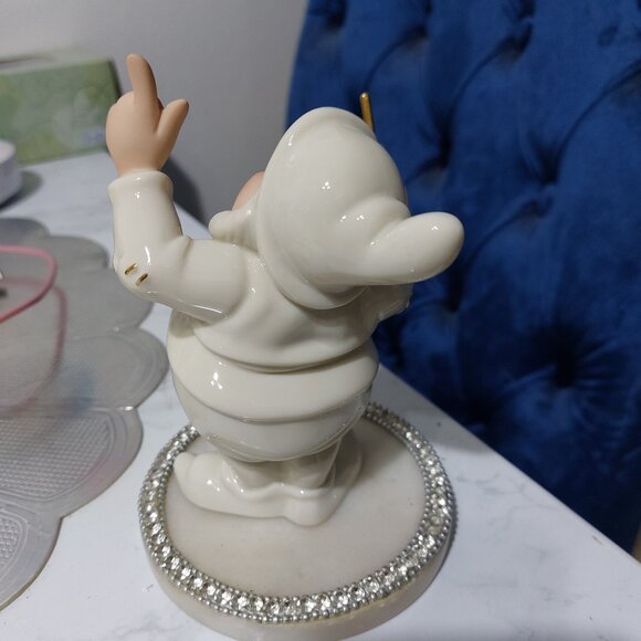 LENOX A Serenade For Snow White HAPPY Collectible Figurine Beautiful Decor - Picture 7 of 10